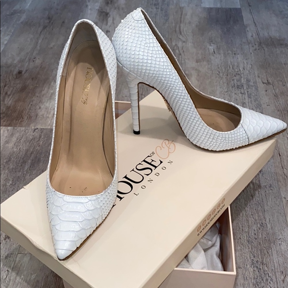 Like NEW! House of CB Paris Nude Heels